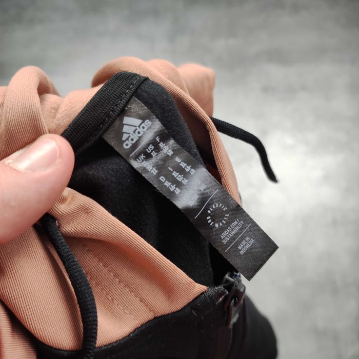 DAMSKA PREMIUM Bluza Sportowa Adidas Czarna Kolor Hoodie ClimaCool