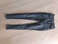 Spodnie damskie jeansowe z przetarciami Skinny, rozmiar XS