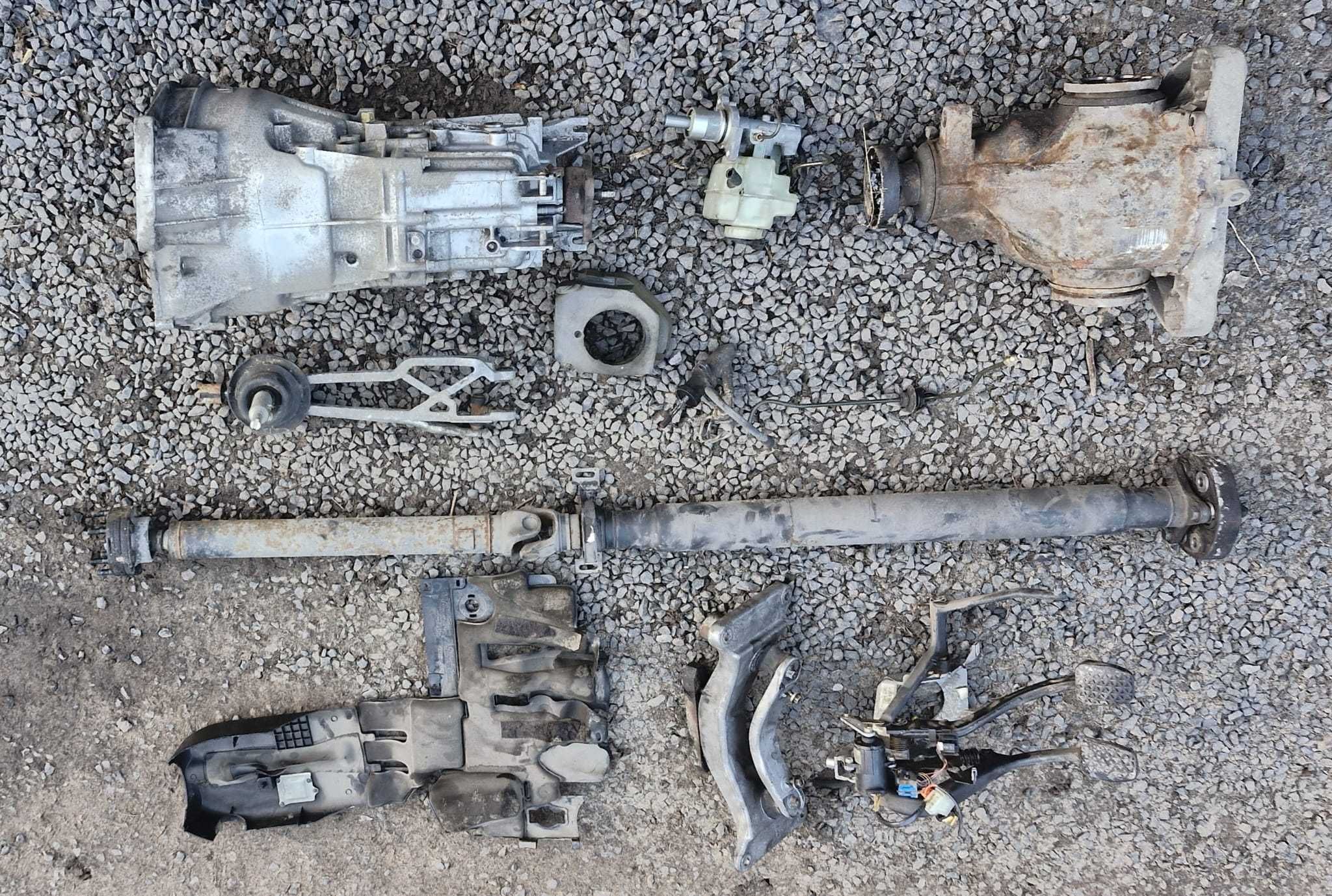 Swap przekładka skrzyni automatycznej GM na manual BMW e39 2.5d 3.0d