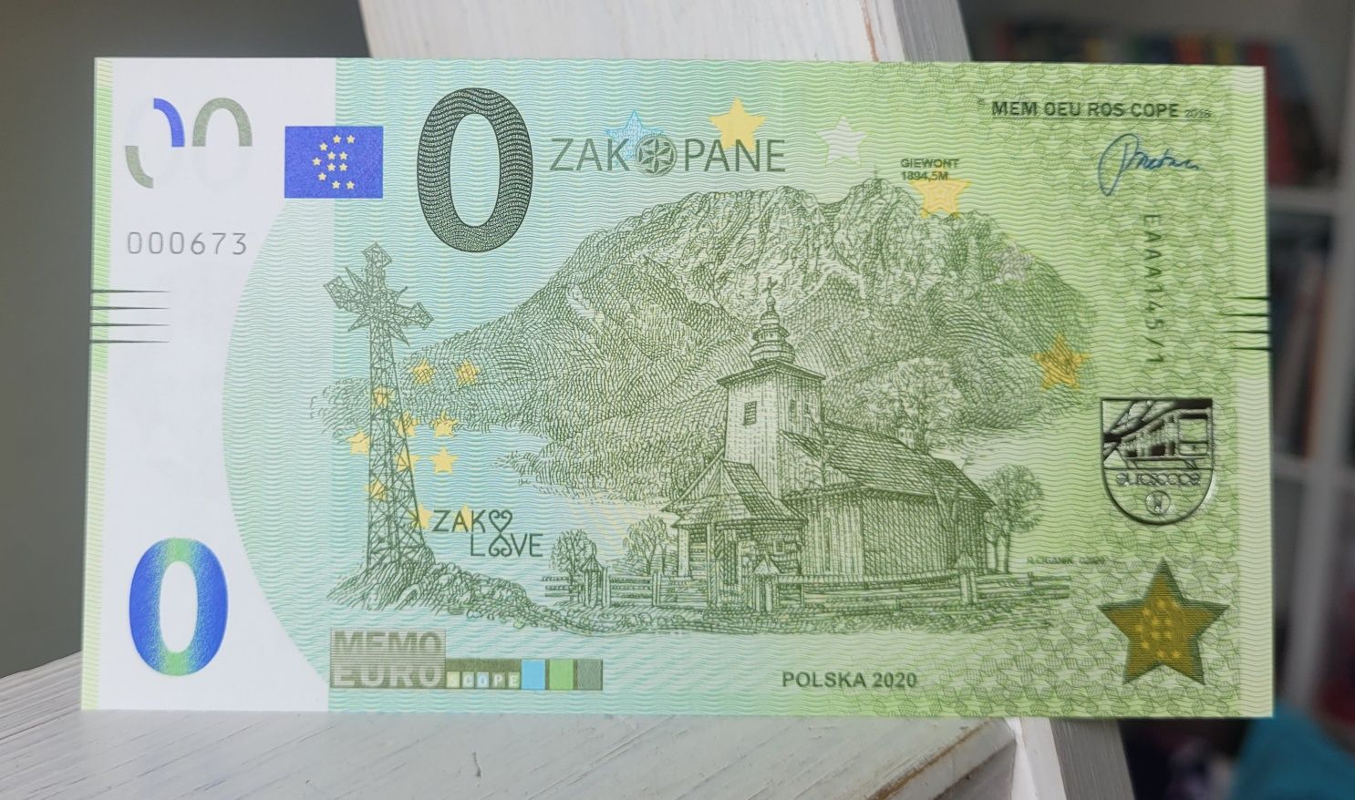 0 Euro Memo Zakopane