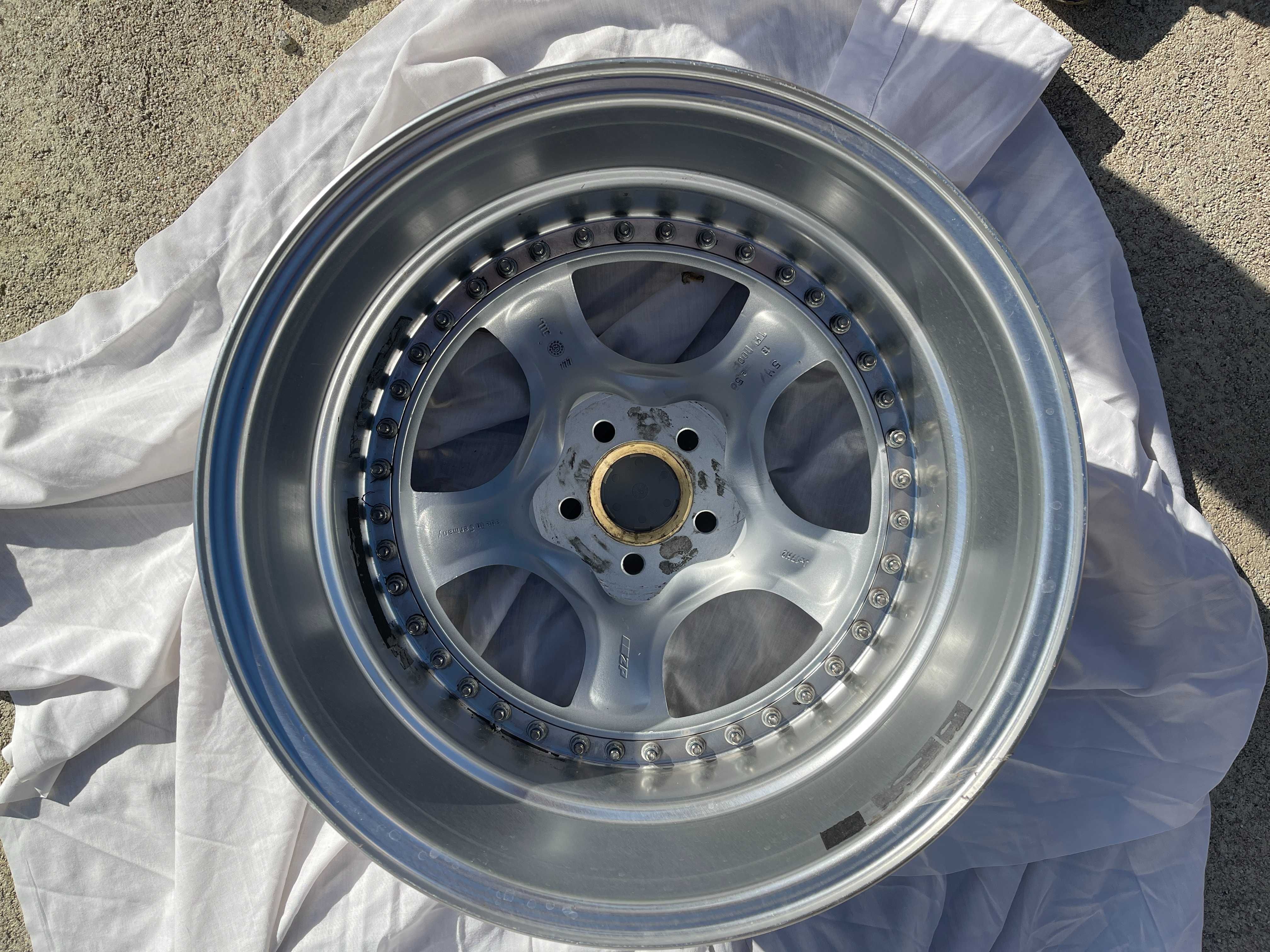 4 Jantes Zender Tripartidas Abas polida 17 5x100