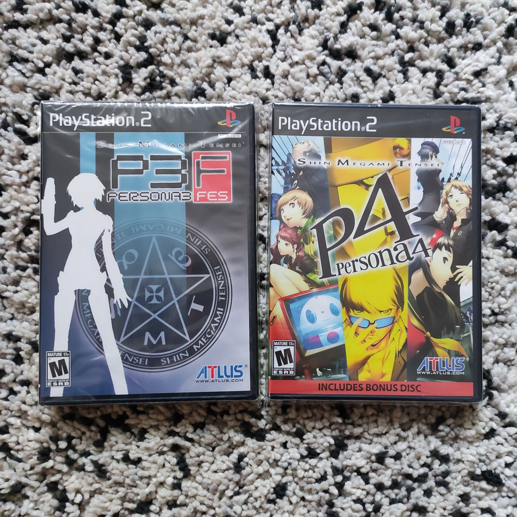 Persona 3 Fes / Persona 4 PlayStation 2 Nowa Folia