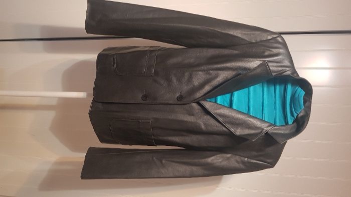 Marynarka skóropodobna