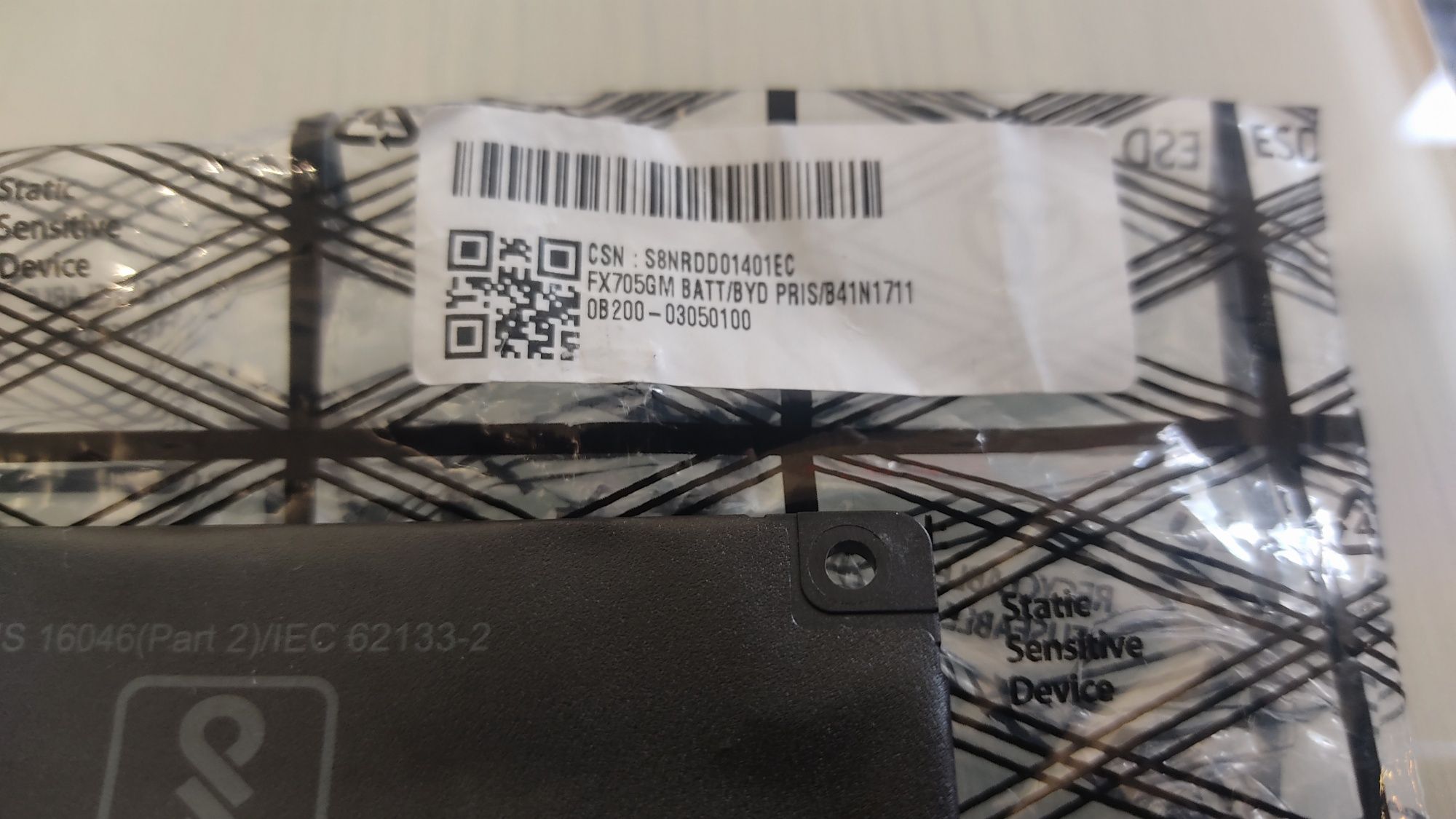 Bateria Asus TUF FX 705 DY