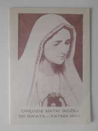 Orędzie Matki Bożej do świata - Fatima 1917 r.