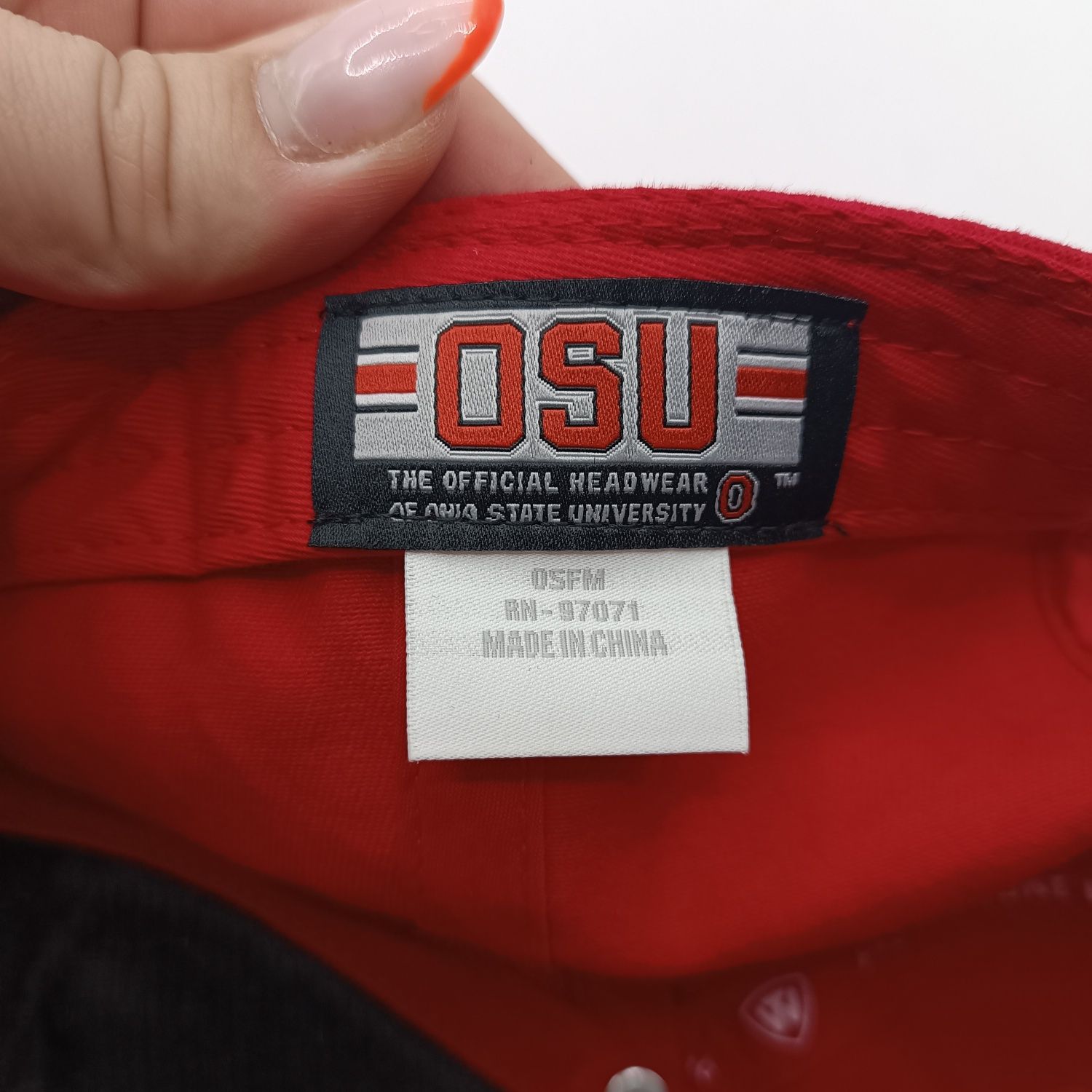 Czapka baseballowa Ohio State Crimson and Gray