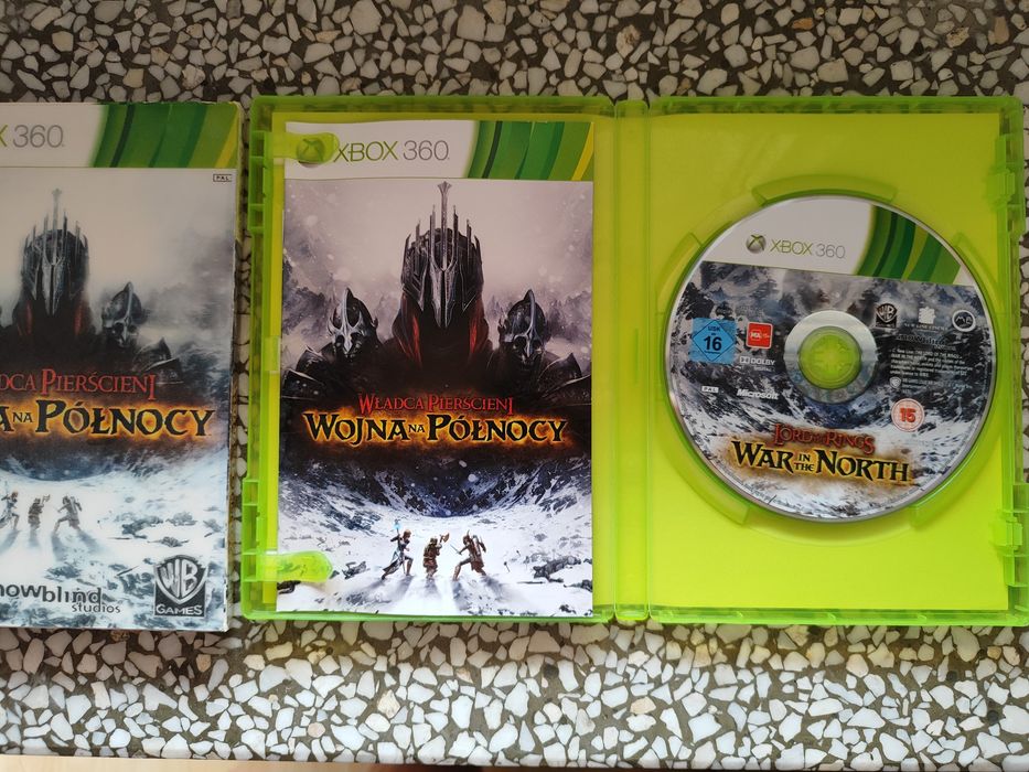 Władca Pierścieni Wojna Na Północy PL Xbox 360
