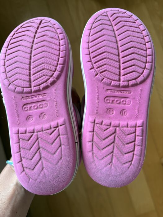 Sandały Crocs C10 różowe