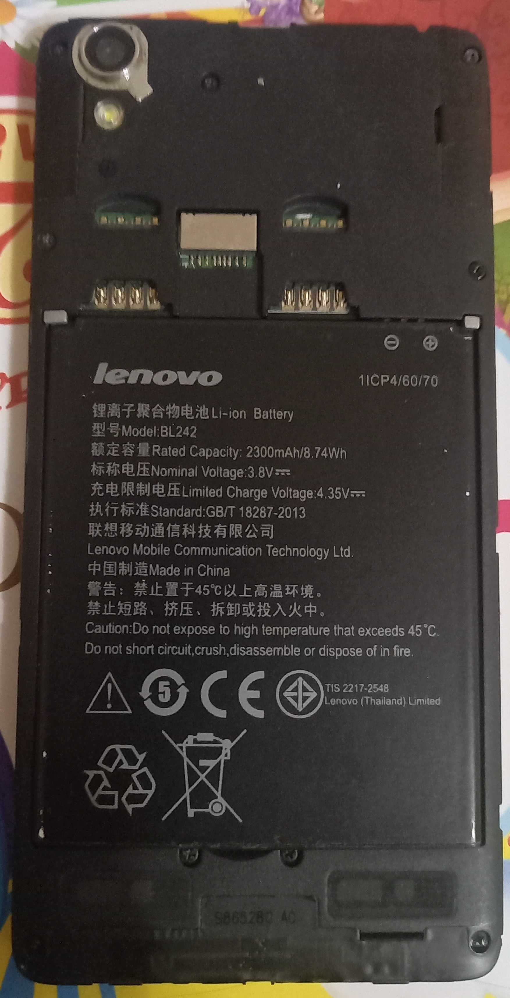 Cмартфон Lenovo A 6010+Microsoft Lumia 640 одним лотом