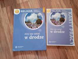 Podręcznik religia klasa 8 i karta pracy Aby nie ustać w drodze
