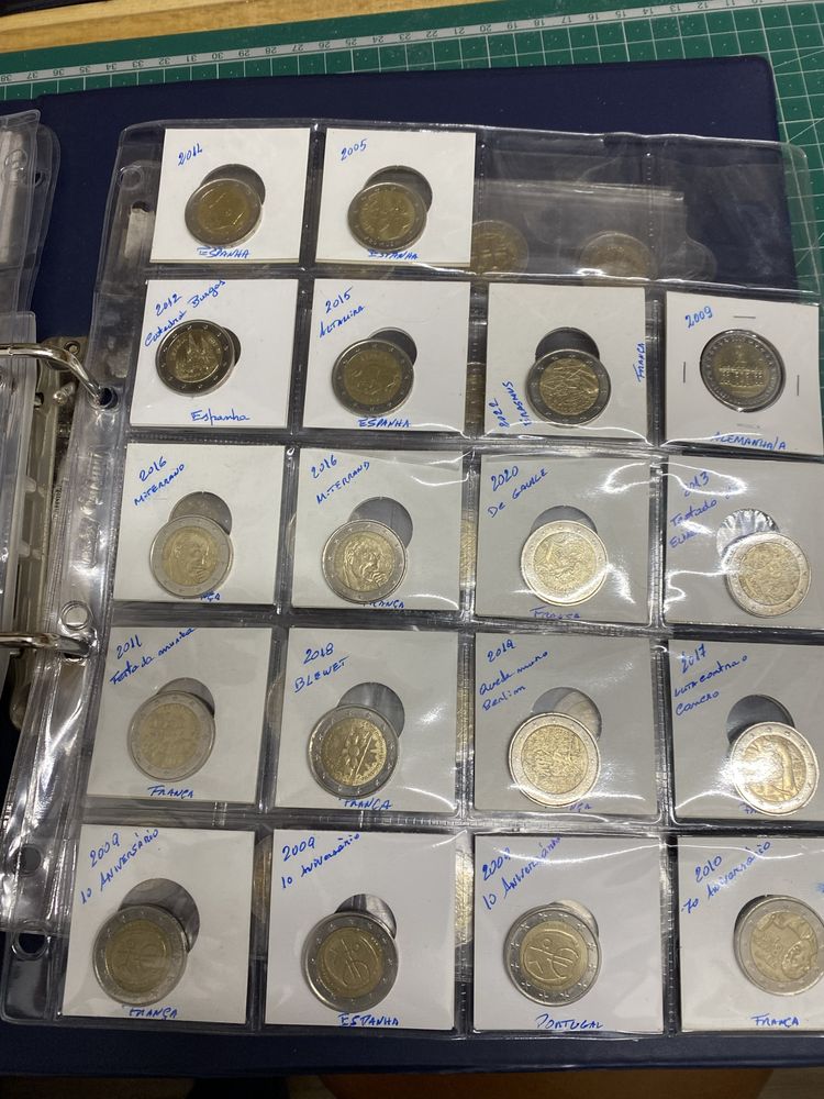 Moedas comemorativas 2euros TROCA