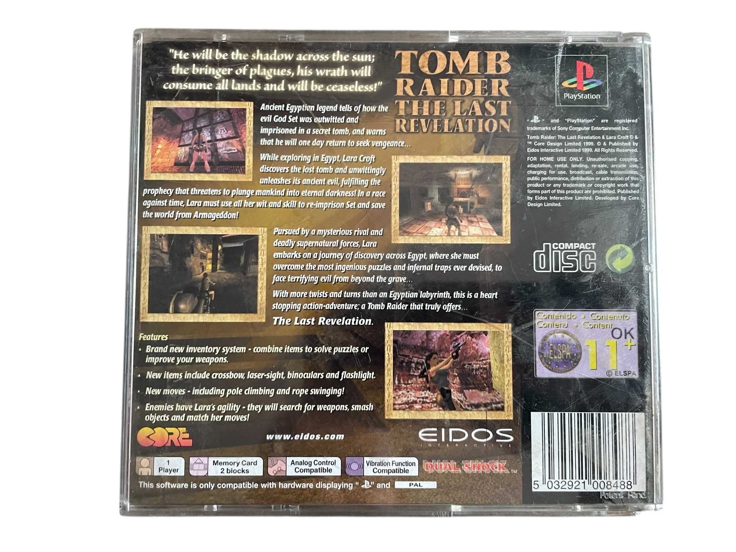 Tomb Raider The Last Revelation PSX VIMAGCO.PL Bydgoszcz Śniadeckich