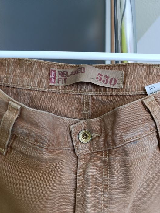 Винтажные рабочие levis 550 carpenter workwear