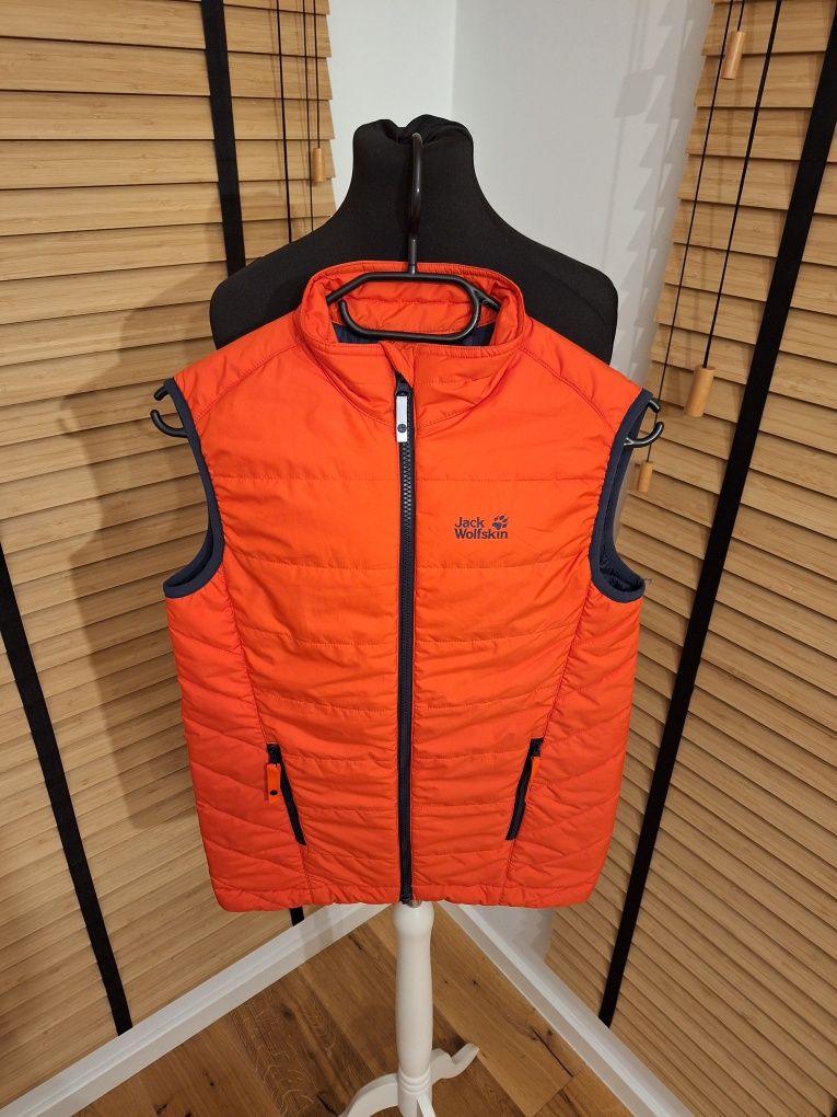 Jack Wolfskin, dziewczęcy bezrękawnik ocieplany, r. 140