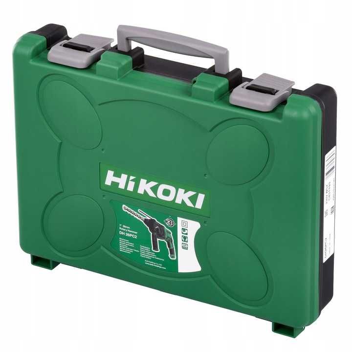 Młotowiertarka Hikoki DH26PC2 WSZ 830W 3.2J Wiertarka Udar + Walizka