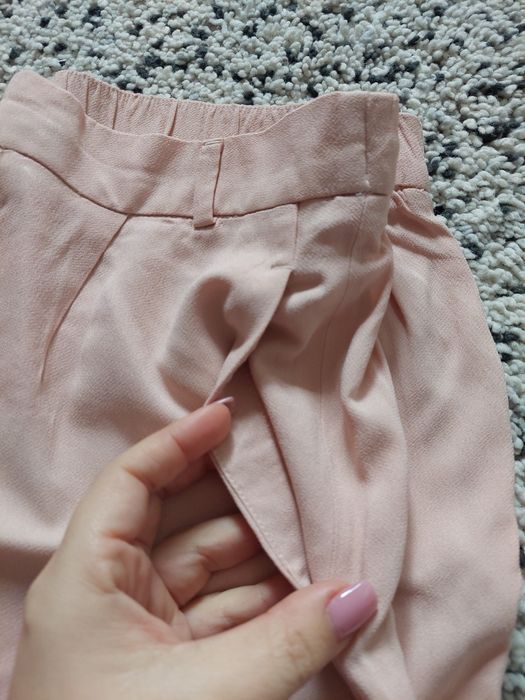 Calças rosa zara