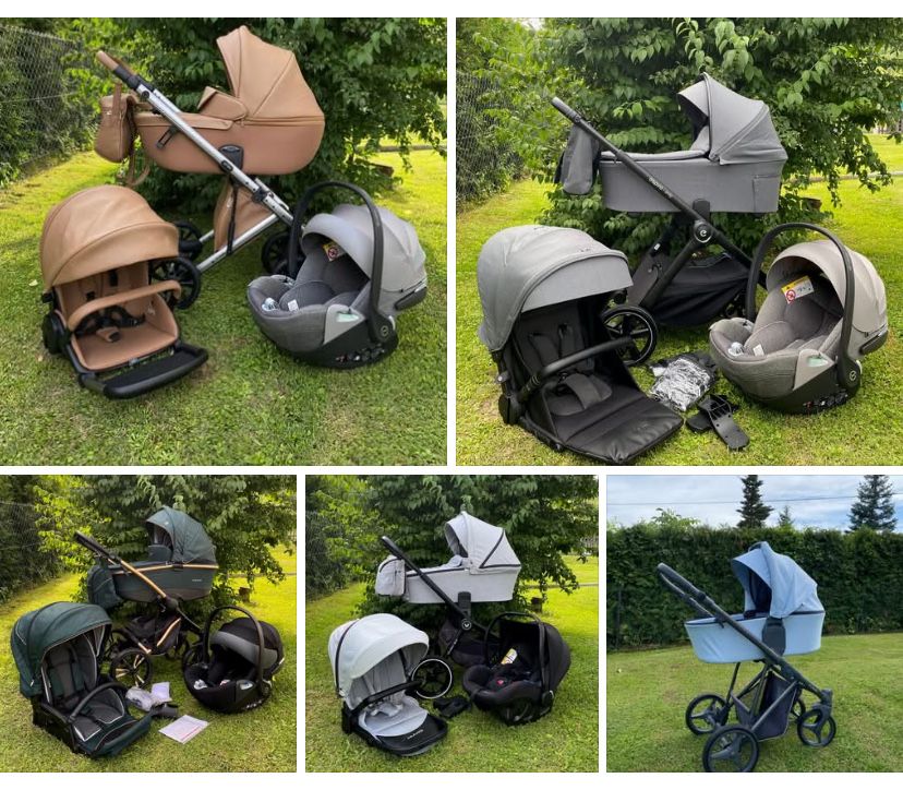 Wózek 2w1/3w1/4w1 Anex bebetto espiro cybex avionaut maxicosi