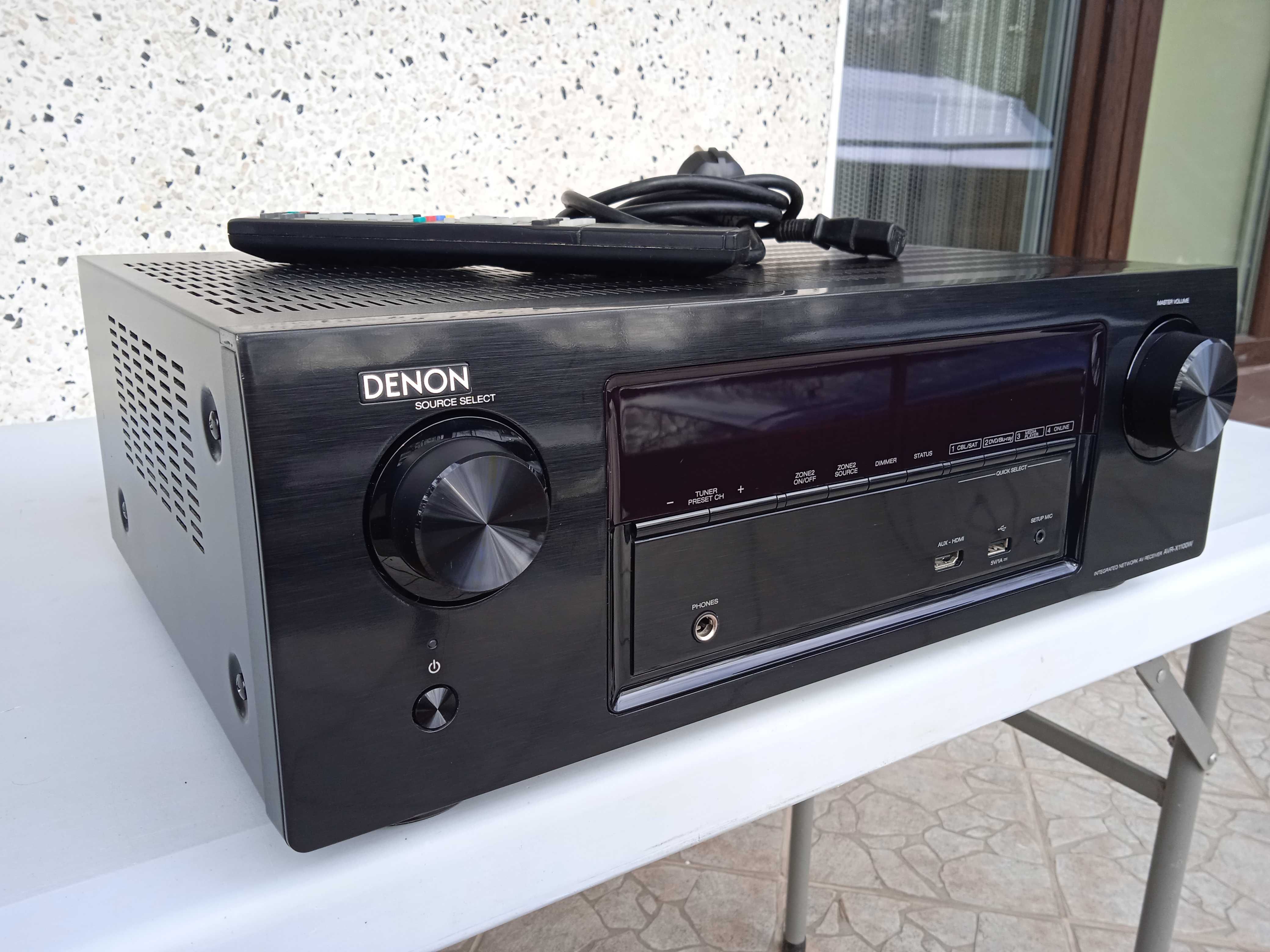 Denon AVR-X1100W Bluetooth Wi-Fi