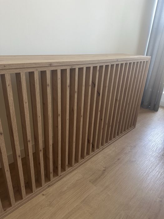 Obudowy na grzejniki dąb artisan – komplet 3 szt. stolarz