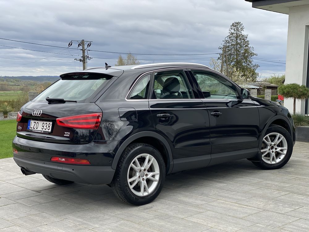 Audi Q3 2.0 TDI S Tronic Automat 177 km Quattro 2012 r Niski przebieg