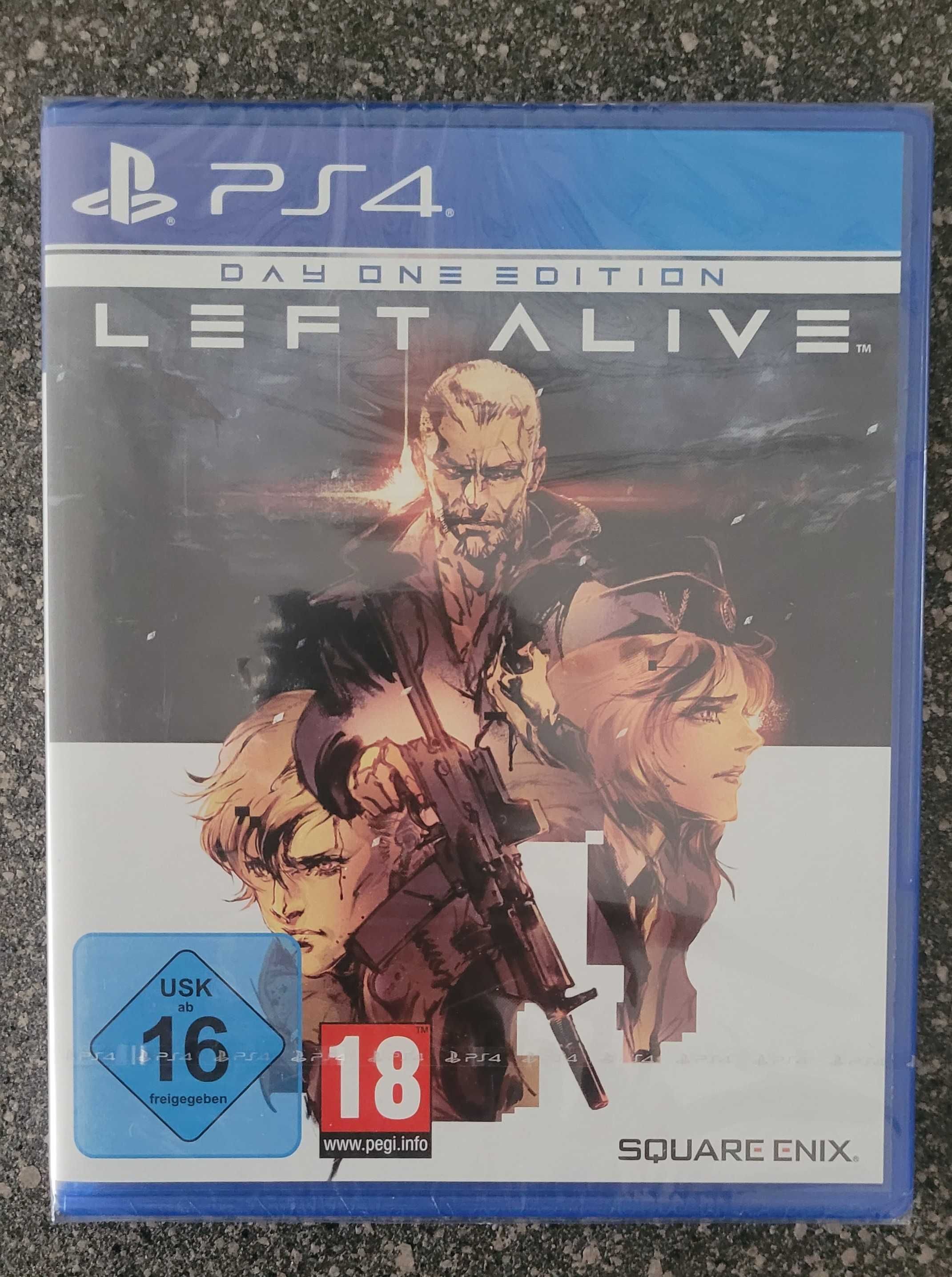 Left Alive Day One Edition PlayStation 4 5 PS4 PS5 Folia Nowa