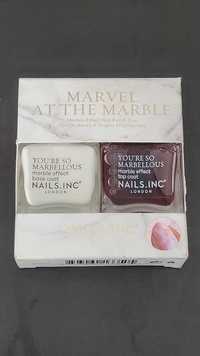 Nails inc Marvel at the Marble zestaw lakierów