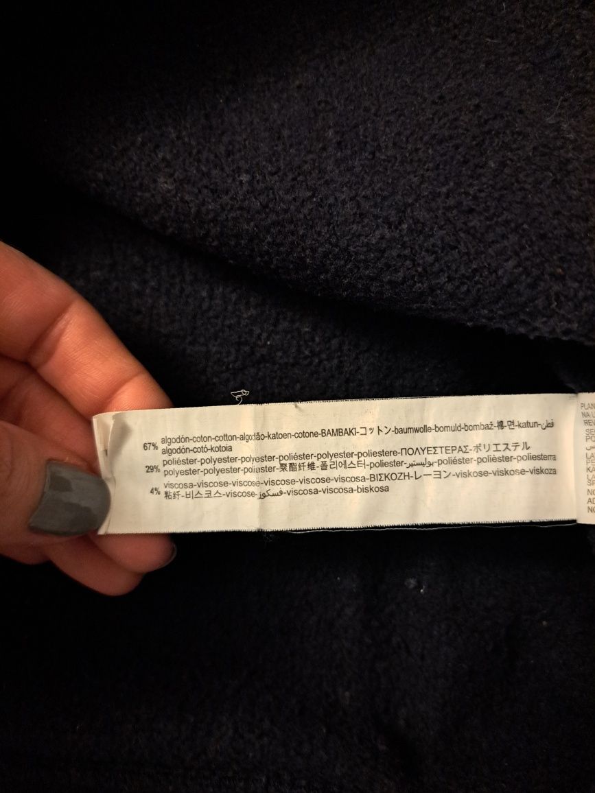Czarna bluza dziewczęca Zara rozm. 152