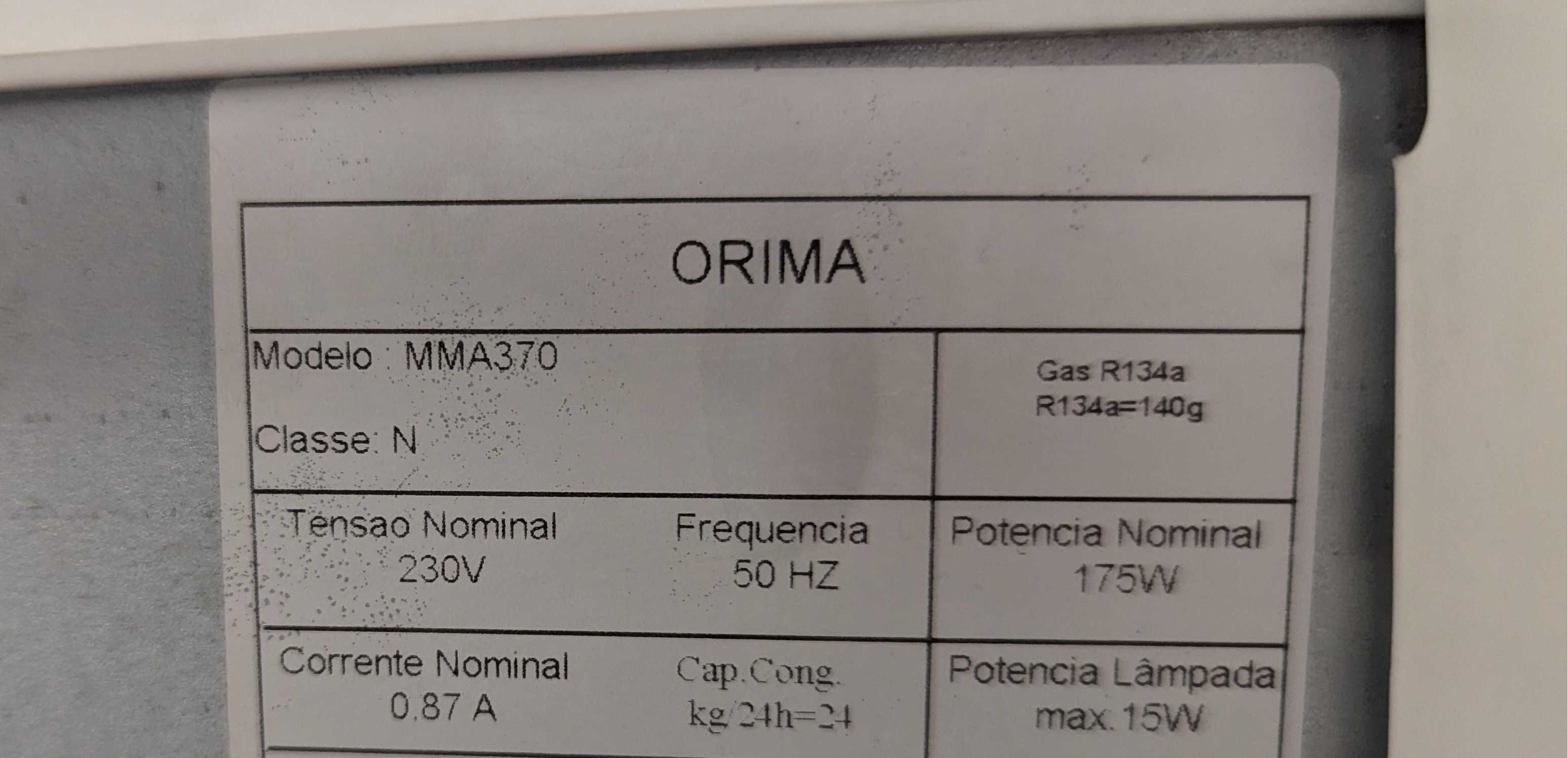 Arca Congeladora Orima 370L