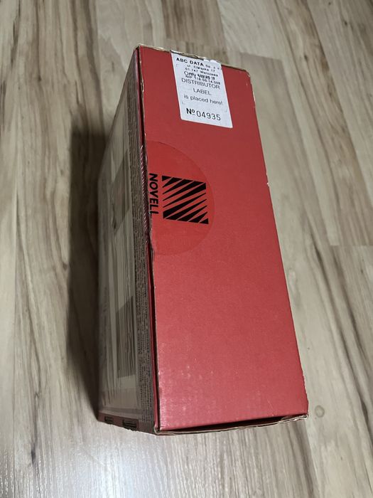 Novell Net Ware 3.12 retro vintage