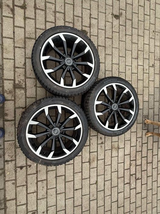 Koła alufelgi audi vw 18 opony zima