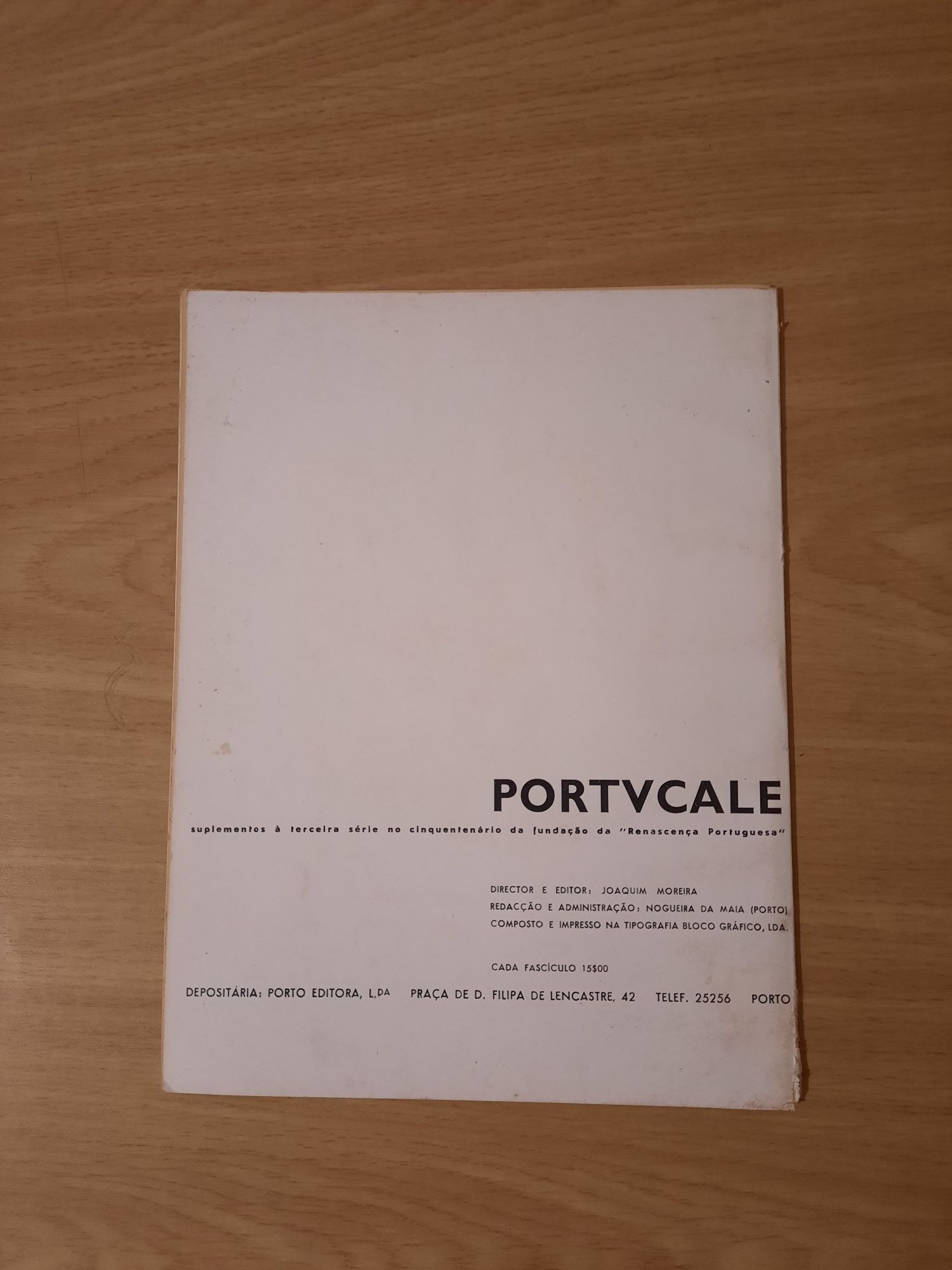 Revista Portucale Suplemento A 1962