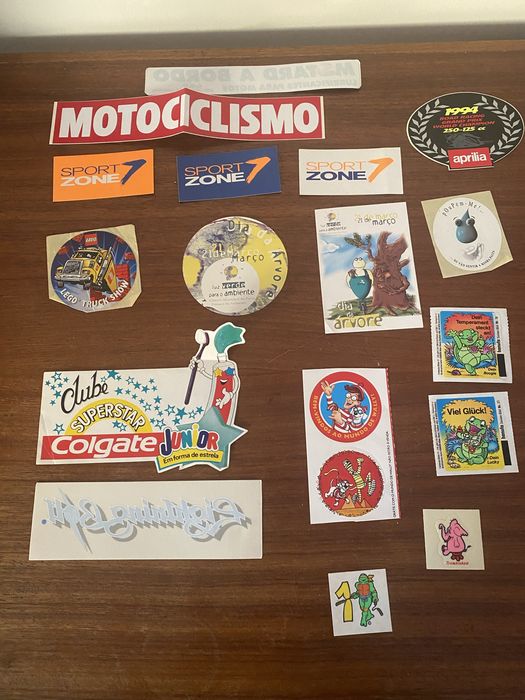 Conjunto de autocolantes