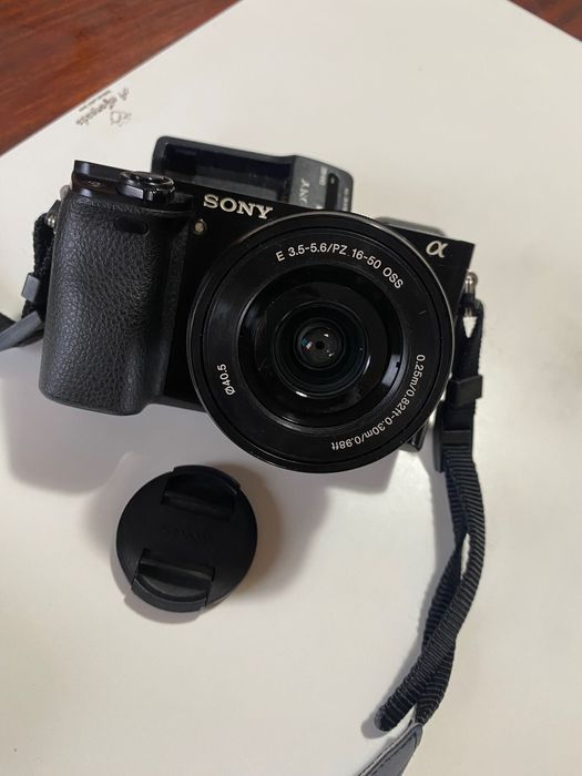 Kit completo Sony A6000 com lentes e acessórios