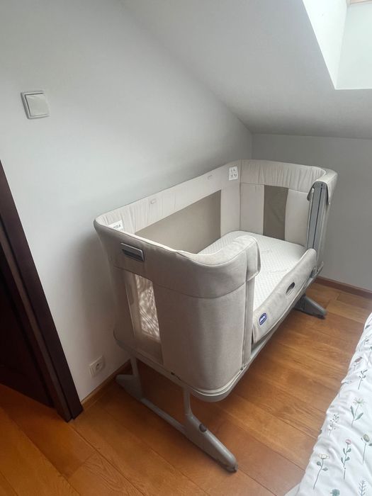 Lozeczko dzieciece dostawne chicco next2me forever