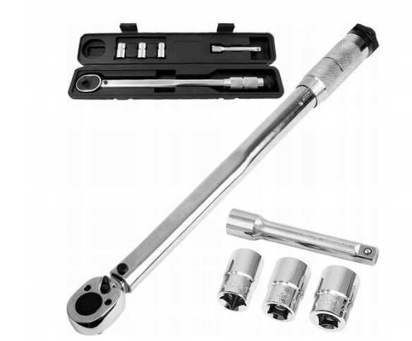 Klucz dynamometryczny NITEO TOOLS - stal CrV - 28-210 Nm - NOWY