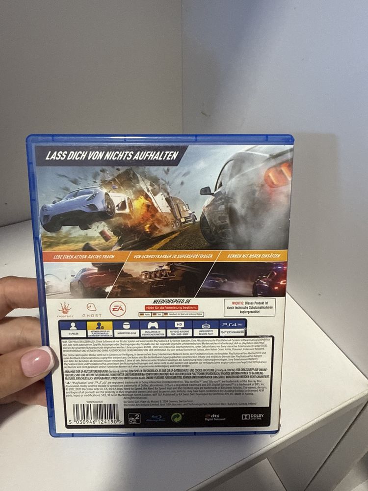 Gra need for speed payback ps4