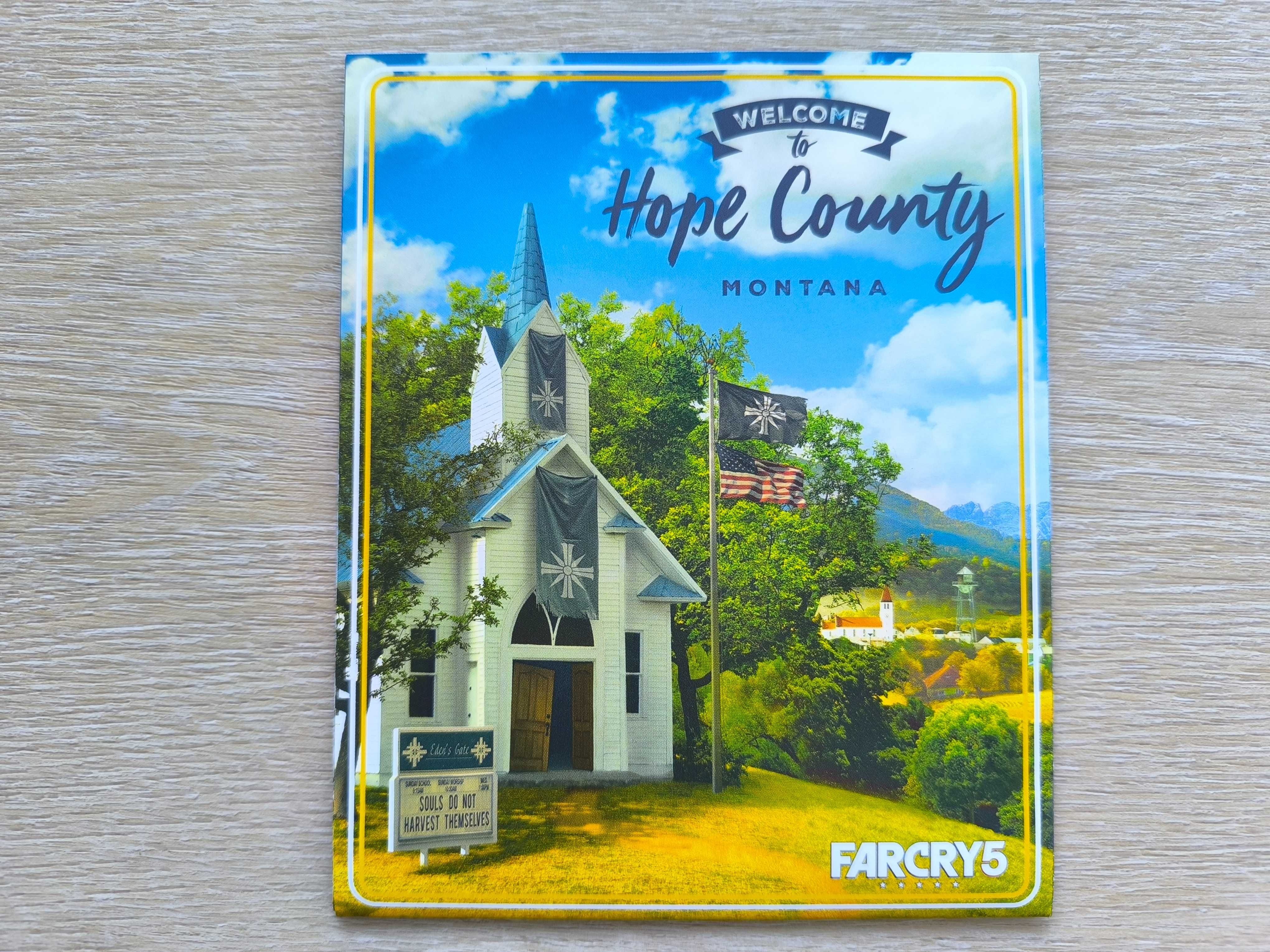 Far Cry 5 - Kolorowa Kolekcjonerska Mapa Houpe Country / Plakat