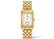 Longines DolceVita złoty zegarek 18K god 750