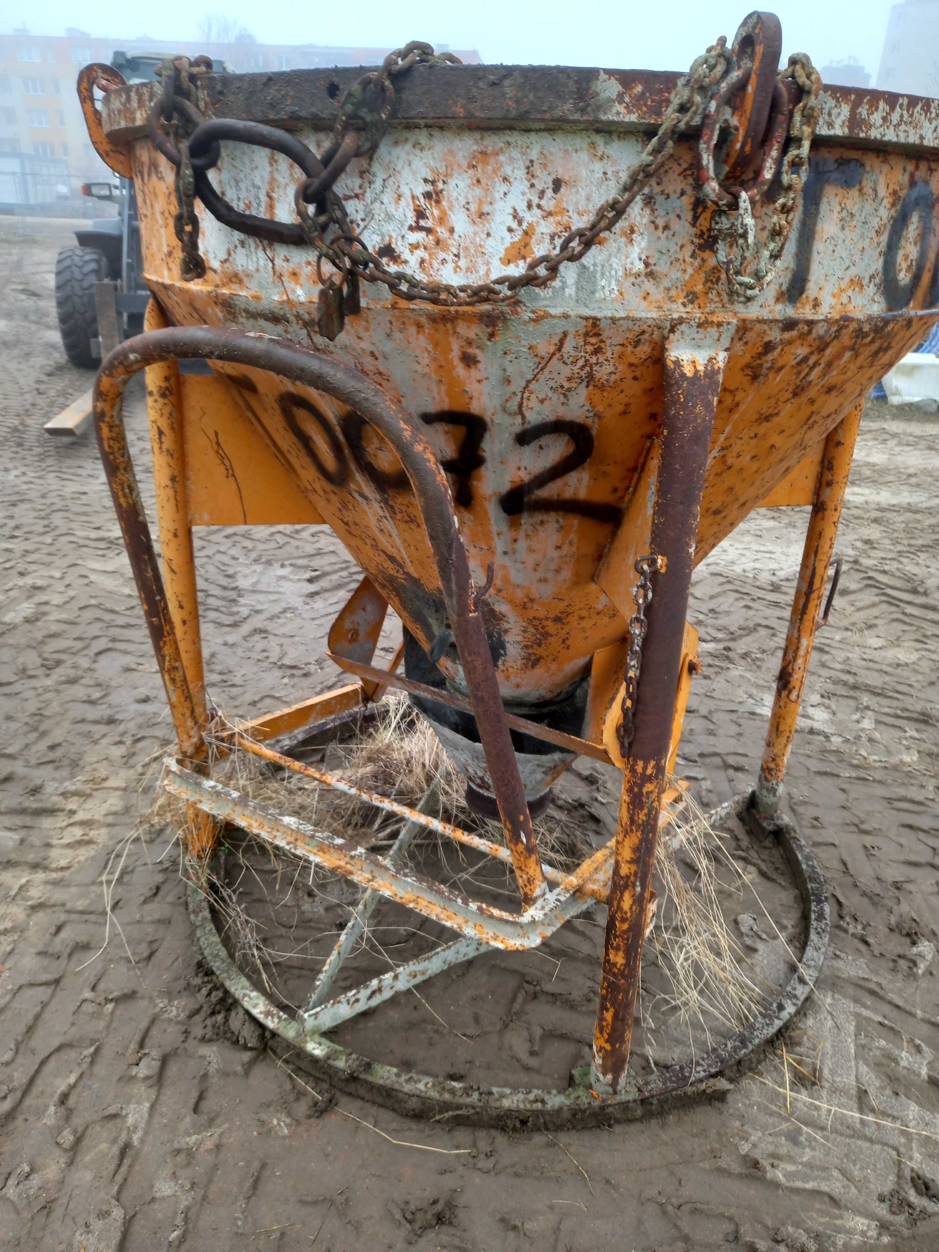 Silos pojemnik lej do betonu FE1016