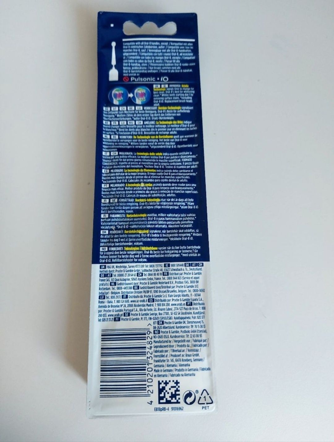 Końcówki do szczoteczki Oral-B 3D White x4