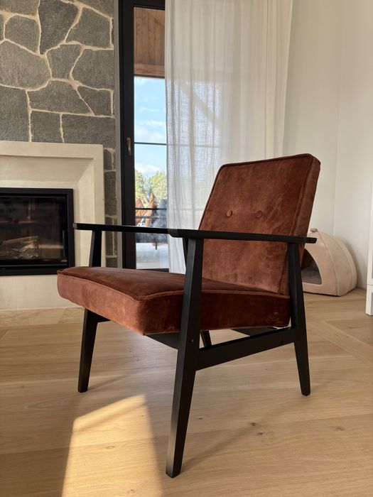 Odnowione fotele lisek PRL 2 sztuki