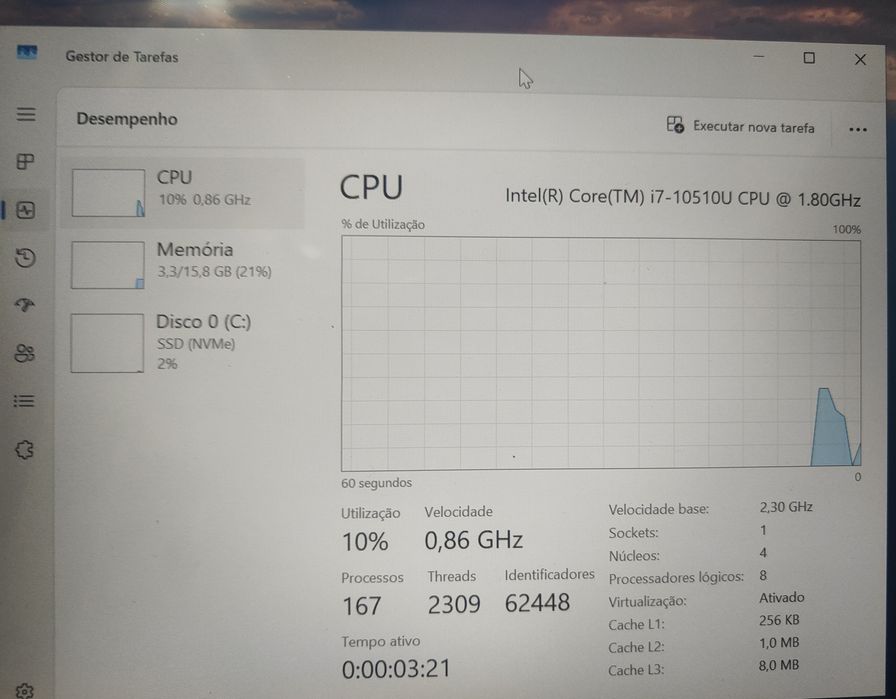 Portátil HP Pavilion X360 14" Tátil i7 10th 16GB -  512GB - MX250 2GB