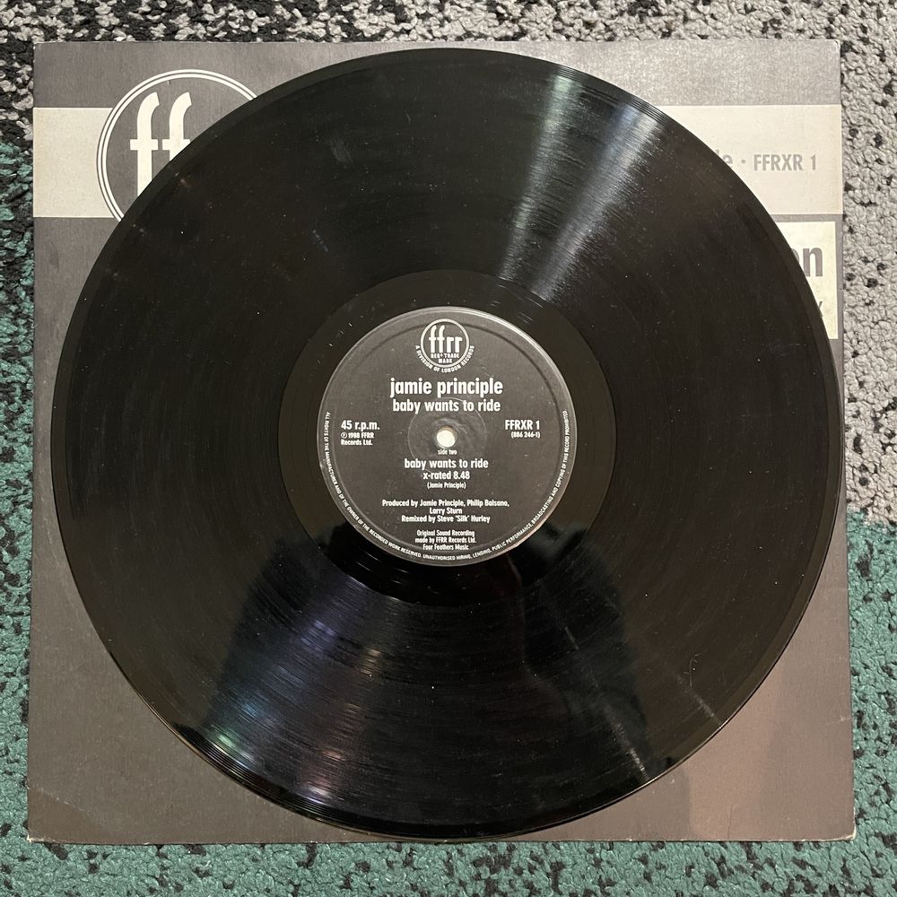 Płyta winylowa single Jamie Principle - Baby Wants to Ride