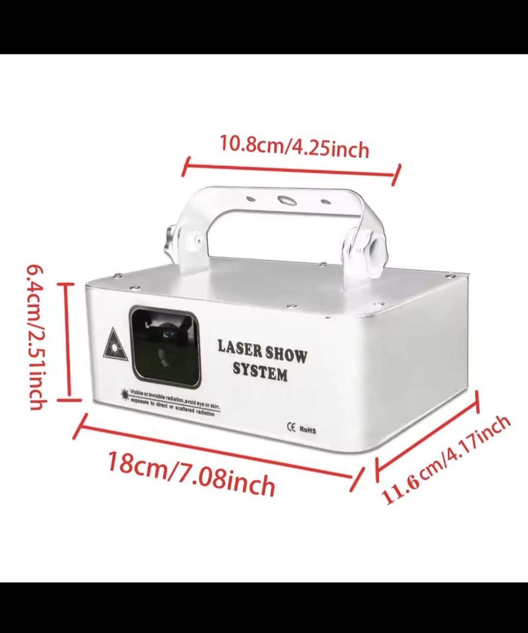 Laser Show System 500mW RGB nowy