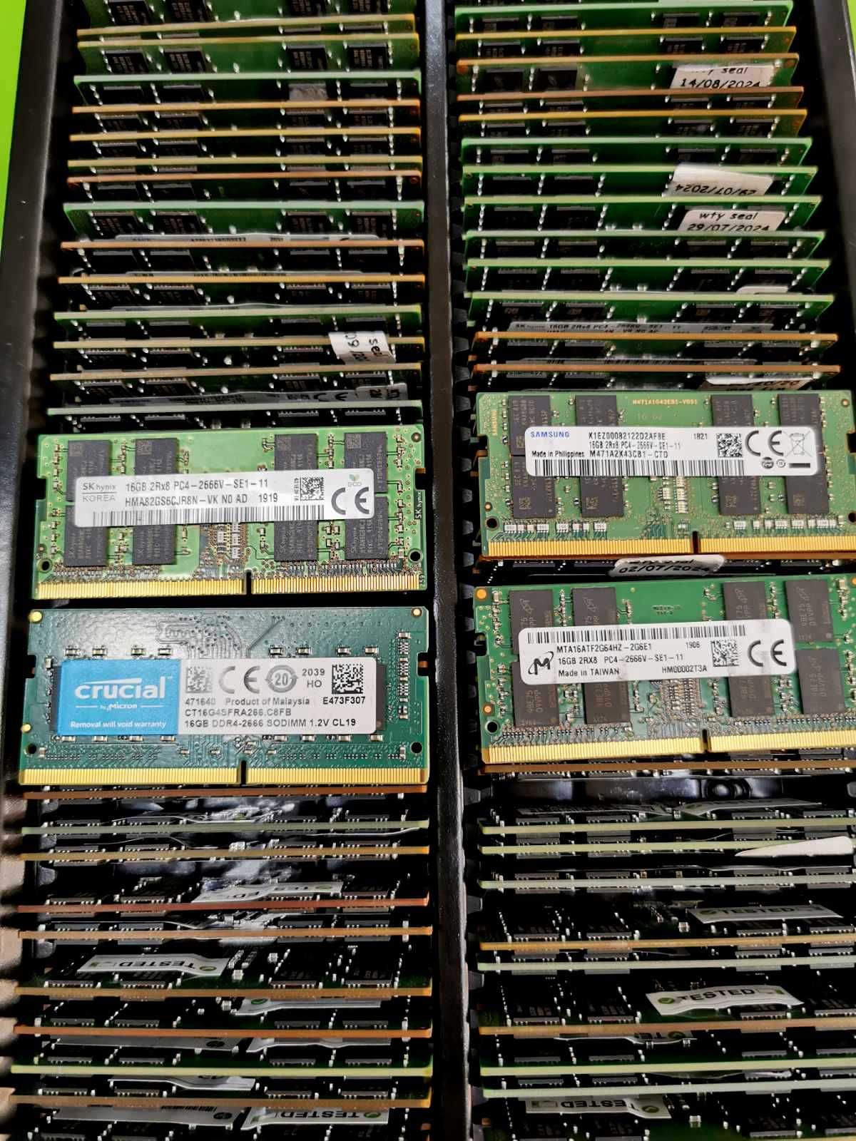 DDR4 16Gb 2666MHz SO-DIMM Оперативна пам'ять для ноутбука ДДР4 16Гб
