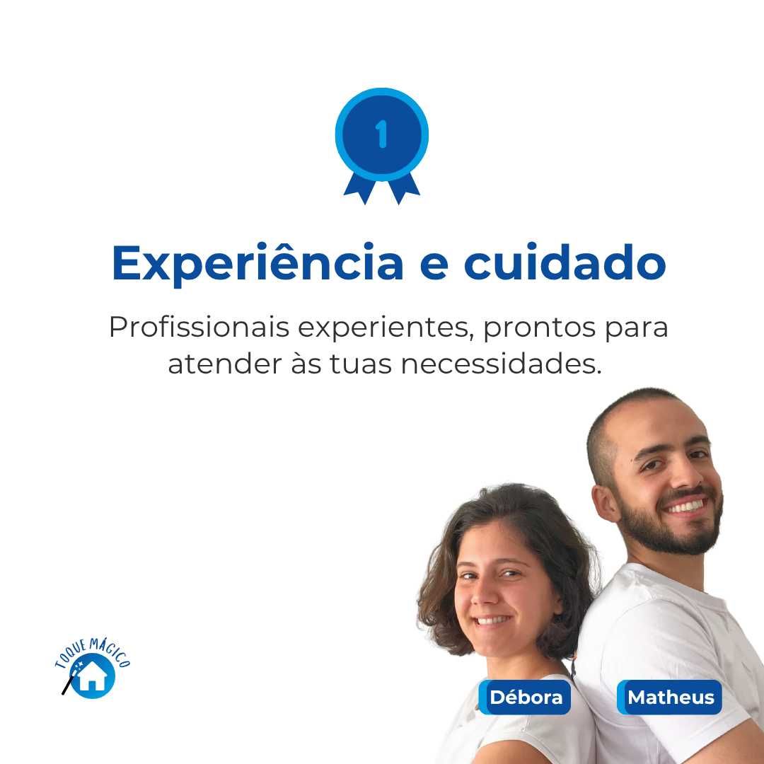 Toque Mágico | Serviços de Limpeza Doméstica e Comercial