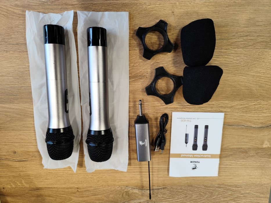 Mikrofon bezprzewodowy Tonor TW630 (Dwa kolory)