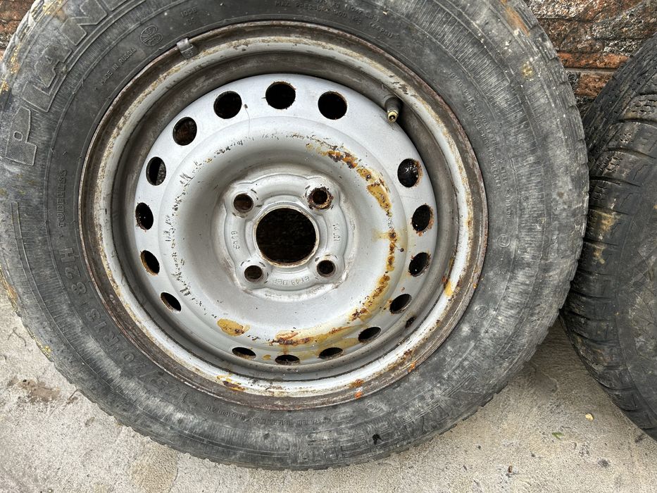 Диски штампи 13 дюймів на Ланос 4х100