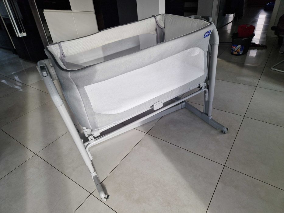 Chicco Next2Me Magic Evo szary stan idealny