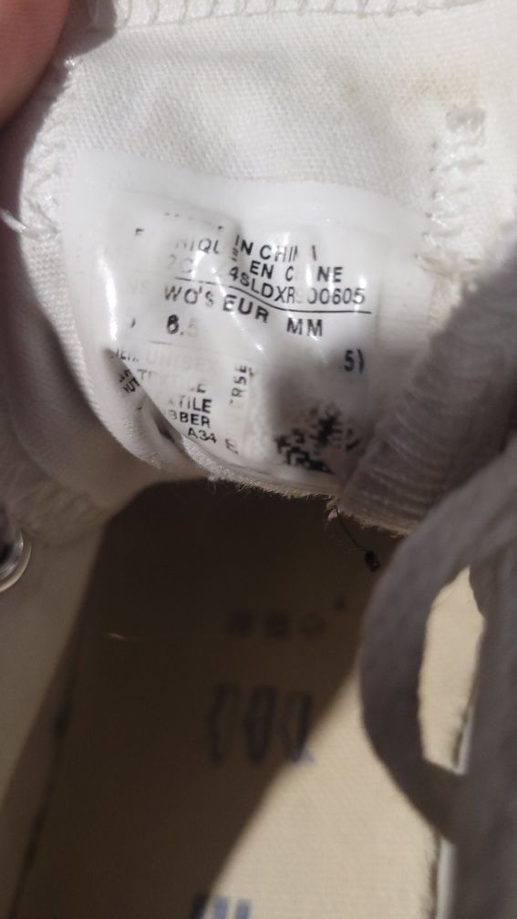 Buty converse białe roz. 37